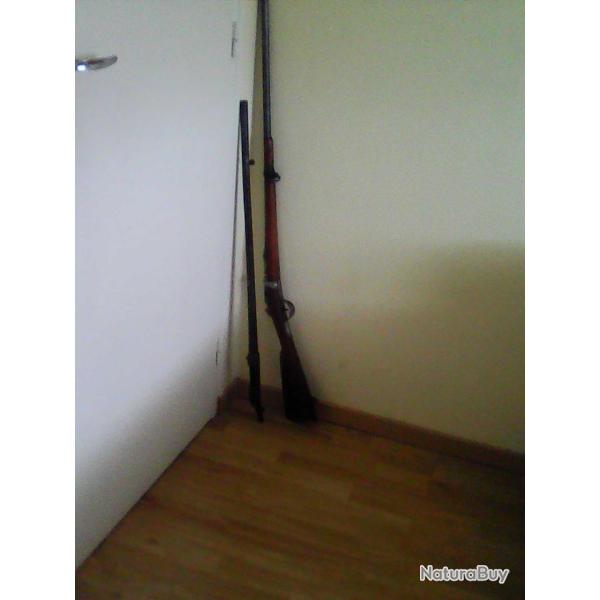 Fusil gras de chasse+ canon
