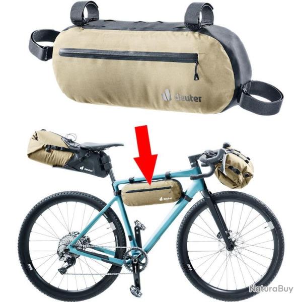 Sacoche cadre v�lo Deuter Cabezon FB 4 sable