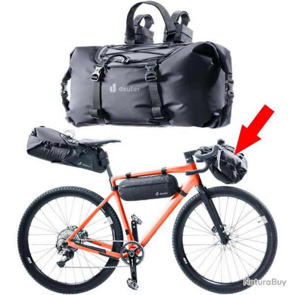Sacoche guidon v�lo Deuter Cabezon HB 14 noire