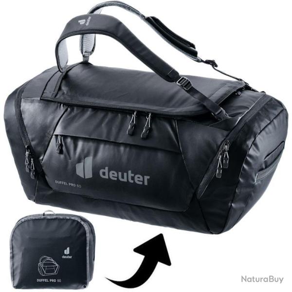 Sac de voyage Deuter Duffel Pro 60 noir