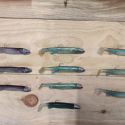 Lots de 10 leurres 30 grammes