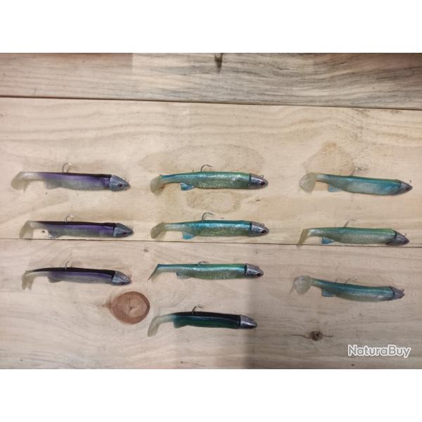 Lots de 10 leurres 30 grammes