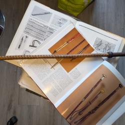 Canne Makila   fin   XIX &deg;  si&egrave;cle