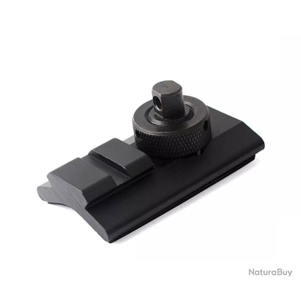 Adaptateur de bipied en aluminium pour grenadi�re