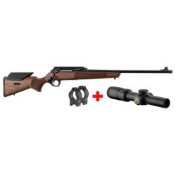 Pack carabine Monza Cal. 30-06 + Lunette de battue