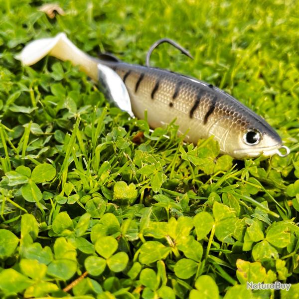 Leurre souple arm� Magnet Pike shad Zander 140 - Adam's