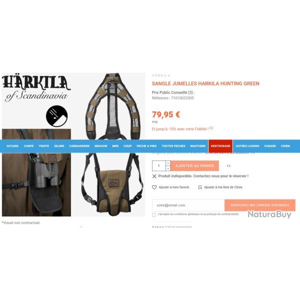 Harnais porte jumelle HARKILA