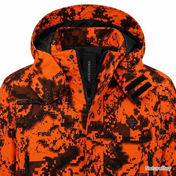 Veste Ridge isolante polyester camo orange S � 5XL
