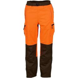 Pantalon enfant Ridge polyester spandex orange n&eacute;on 6 &agrave; 16 ans 6 ans