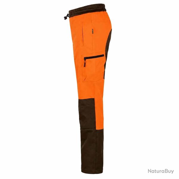 Pantalon enfant Ridge polyester spandex orange n�on 6 � 16 ans
