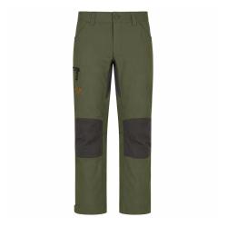 Pantalon chasse enfant Lynx polyester coton vert 6 &agrave; 16 ans