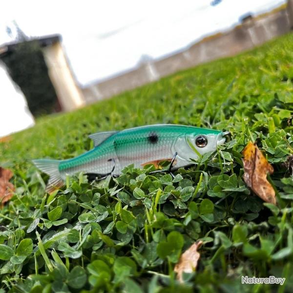 Leurre Molix Glide Bait 130 Floating 28G ghost gizzard shad