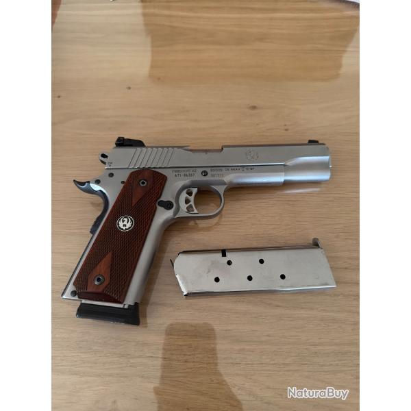 Pistolet RUGER SR1911 Calibre 45 ACP