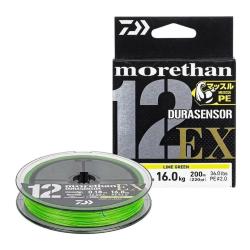 Tresse DAIWA Morethan 12 EX 2025 Lime green 150m PE0.8