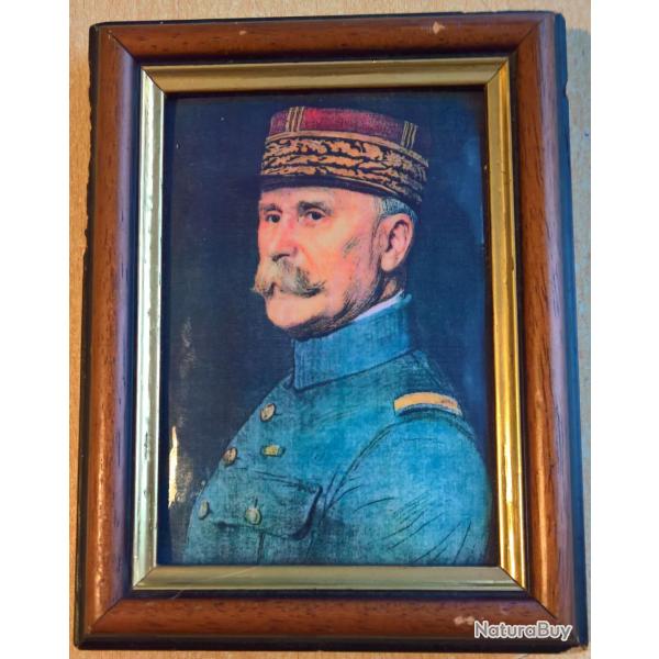 Cadre Fa�ence de Gien Mar�chal P�tain