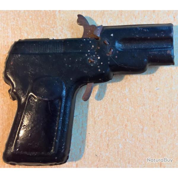 Jouet en t�le Pistolet � amorces Magenta