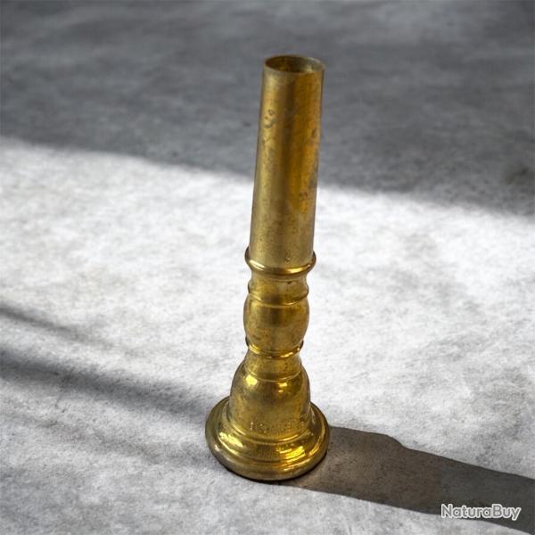 Embouchure  de trompette ou clairon en cuivre laiton(couesnon)