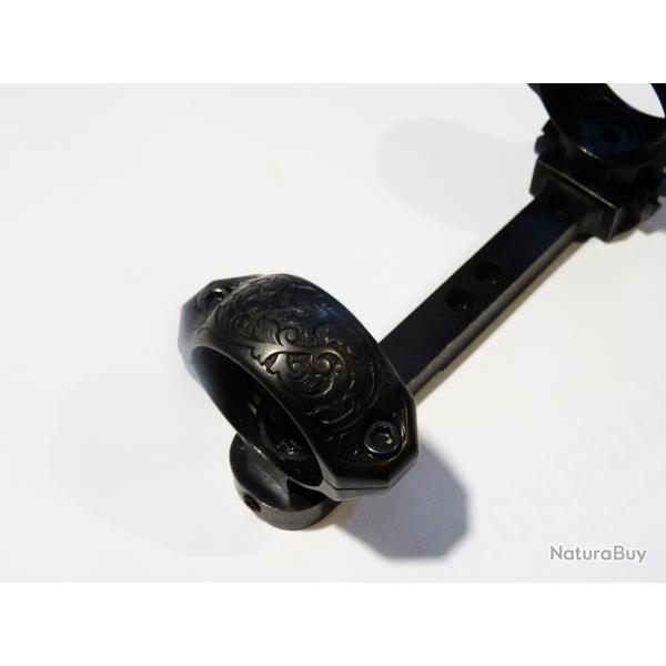 montage avec colliers pivotants leupold