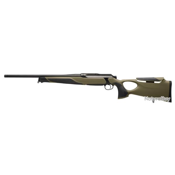 CARABINE SAUER 505 SYNCHRO XT 2026 POLYMERE TROU DE POUCE VERT OLIVER