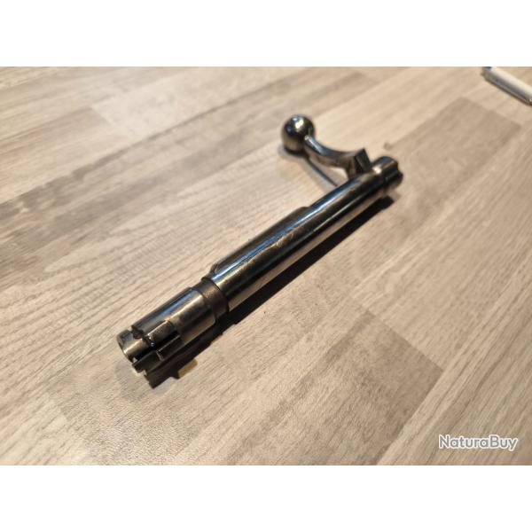 Culasse nue Type Mauser 98 chasse tr�s bel �tat (polie)