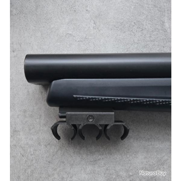 Porte cartouches CO2 12g (3 emplacements) - Montage Rail Picatinny