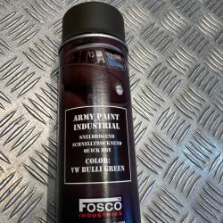 Bombe de peinture militaire 400 ml couleur vw bulli green fosco industries