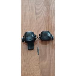 LOT COLLIERS ACIER DIAM. 25.4MM/1" +1 EMBASE