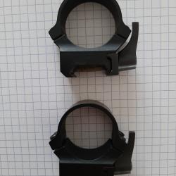 COLLIERS MONTAGE AMOVIBLE DIAMETRE  30 MM