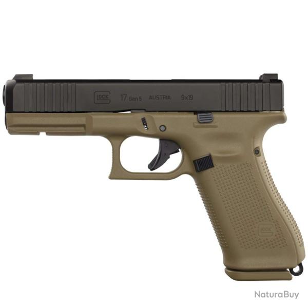 Glock 17 Gen 5 cal 9x19 Coyote PSA Arm�e Fran�aise