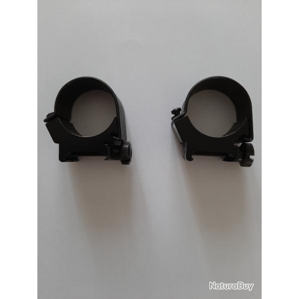 JEU DE COLLIERS MONTAGE FIXE DIAMETRE 30 MM