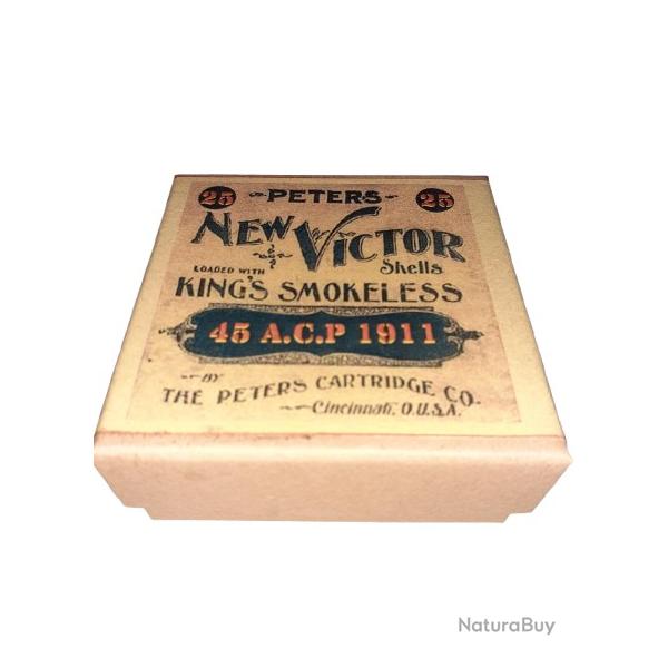 45 ACP ou 45 Colt 1911: Reproduction boite cartouches (vide) PC 14496004