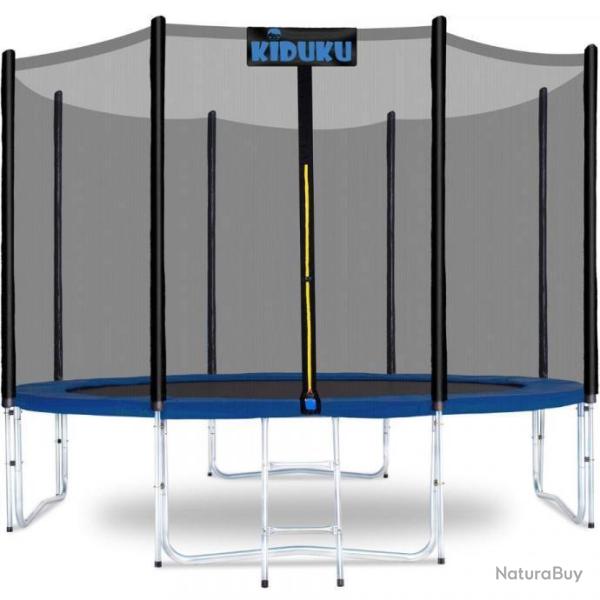 Grand Trampoline 305cm Filet de s�curit� +Echelle +Housse de Bord +Ancrage au Sol LIVRAISON GRATUITE