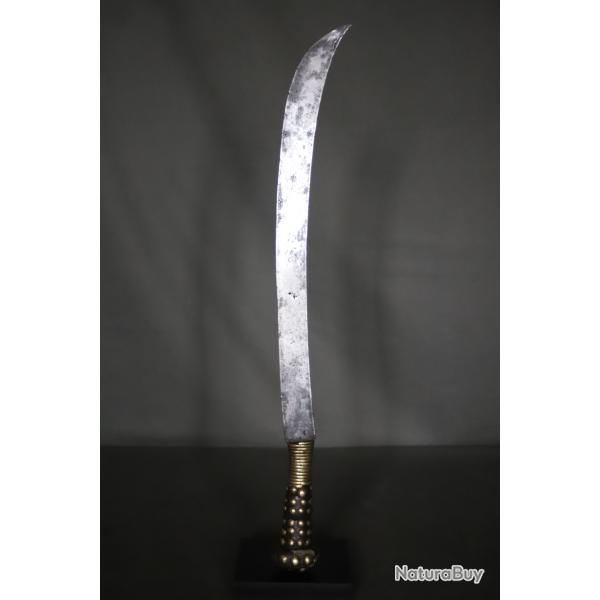 Sabre court Africain - Culture T�k�, RDC, D�but 20�me ou ant�rieur