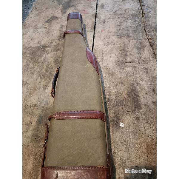 Housse rigide tissu cuir