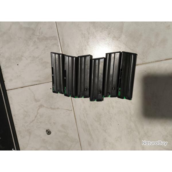 6 Chargeurs 10 coups 22LR compatible CITADEL/ ROSSI 8122