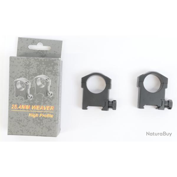 COLLIERS VECTOR OPTICS DIAM 25.4 WEAVER HIGH