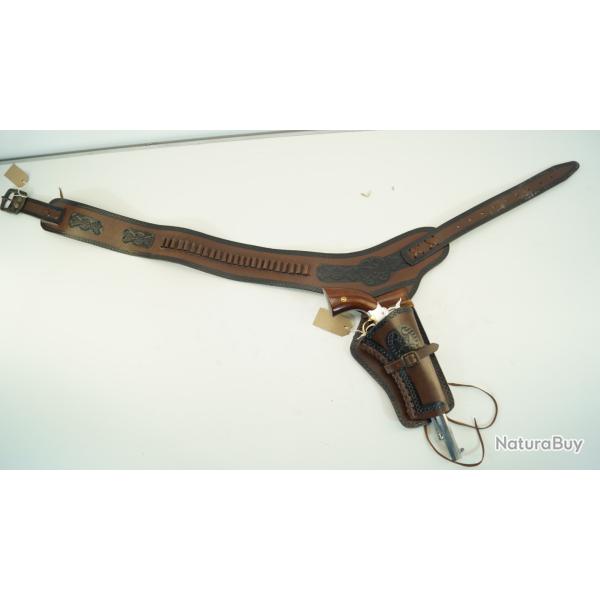 holster cuir cowboys  neuf sous emballage