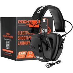 Casque de tir anti-bruit &eacute;lectronique ZOHAN PROHEAR NRR 23db Chasse Bricolage Tir LIVRAISON OFFERTE