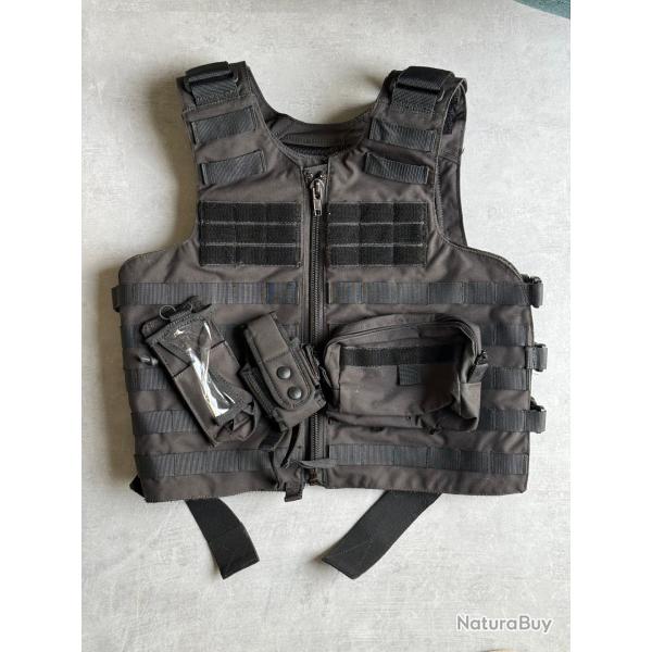 Gilet housse tactique Paul boy� 80/100 M avec accessoires
