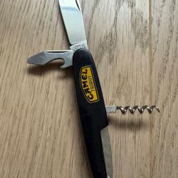 Couteau de publicit&eacute; CAMEL cigarettes Imperial Ireland Stainless vantage