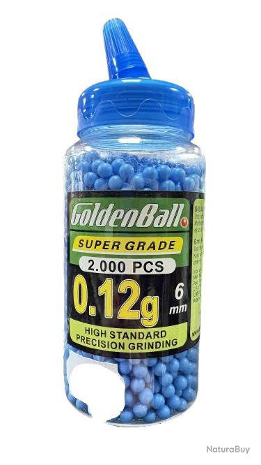 BILLES BBS 6MM COMBAT ZONE JAUNE 0.12G SACHET X1000