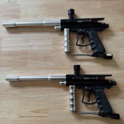 2 lanceurs paintball