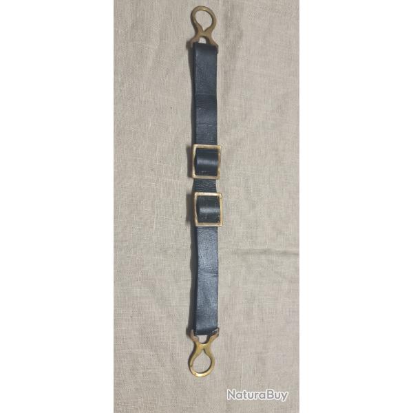 Jugulaire laiton pour casque � pointe WW1 (LA3)