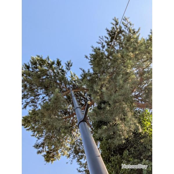 M�t en carbone pour la chasse du pigeon ramier/Palombe 15m