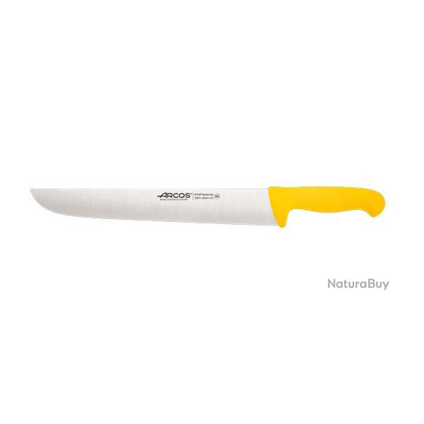 Couperet Arcos Prof - Boucher Lame 350mm Jaune