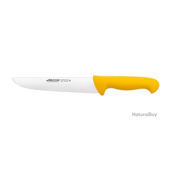Couperet Arcos Prof - Boucher Lame 210mm Jaune