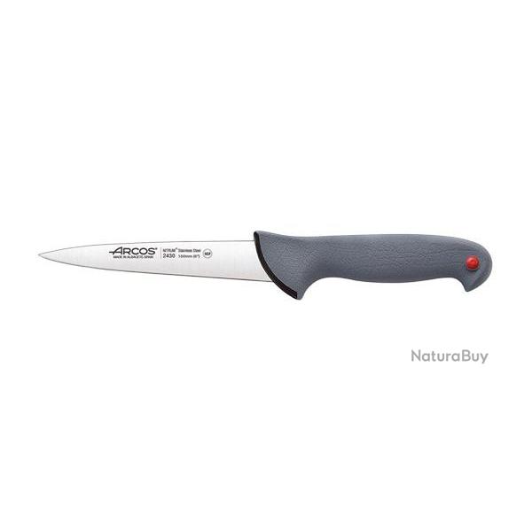 Couteau � d�sosser Arcos Colour Prof - D�sosseur Lame 150 Manche Gris