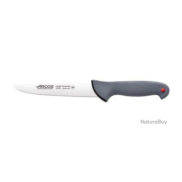 Couteau � d�sosser Arcos Colour Prof - D�sosseur Lame 160 Manche Gris