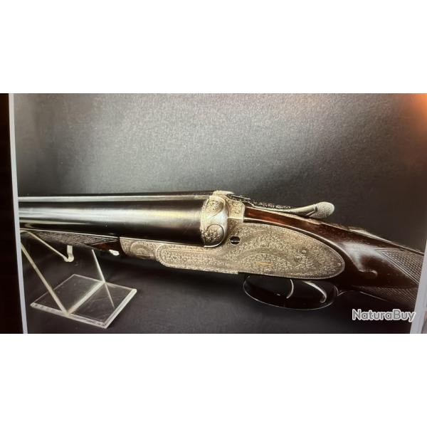 Vend extraordinaire juxtapos� platine anglais Cal 12 70 Cogswell & Harrison Cat d dans sa mallette