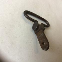 VENDU PAR LE-CUIRASSIER N&deg;1 BATTANT DE CROSSE  DE FUSIL REGLEMENTAIRE FRAN&Ccedil;AIS 1777 AN9 1822